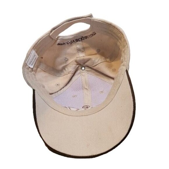 Oliva Cigar Hat Men Adjustable Strap Limited Edition Tan Brown Casual Dad Lounge - Picture 6 of 7